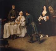 Pietro Longhi The visit in the lord oil painting artist